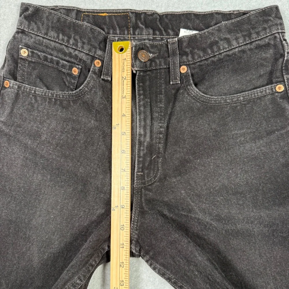 Vintage 90s 1997 Levis 550 Relaxed Fit Black Jeans Made in USA 31x32 Grunge
